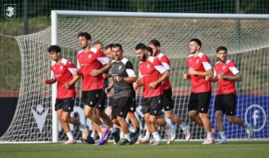 საქართველოს ნაკრებმა ერთა ლიგის მატჩებისთვის მზადება დაიწყო