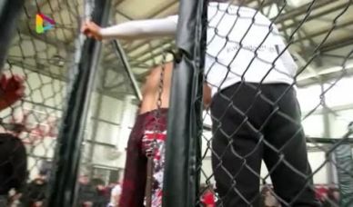 Palitravideo.ge: MMA-ს ორთაბრძოლის ექსკლუზიური კადრები რუსთავის ციხიდან [VIDEO]